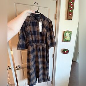 BloomChic Dress Fall Retro Vintage Thanksgiving Black Size 10/Large